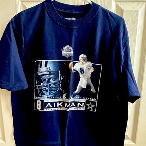 Dallas Cowboys Troy Aikman HOF tee MD